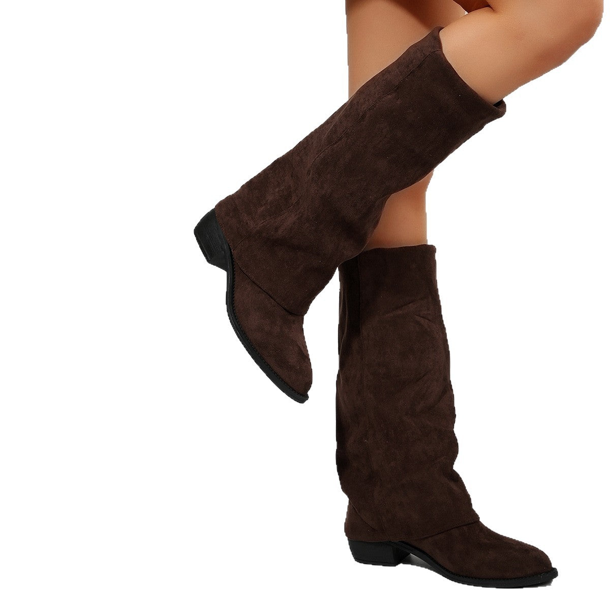 Women's And Thick Heel Skinny Boots