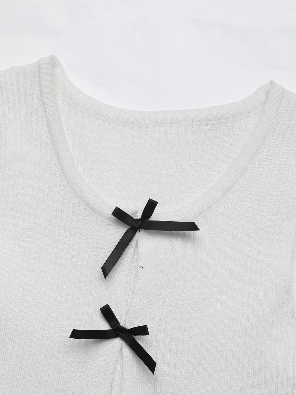 Bow Front Round Neck Tank