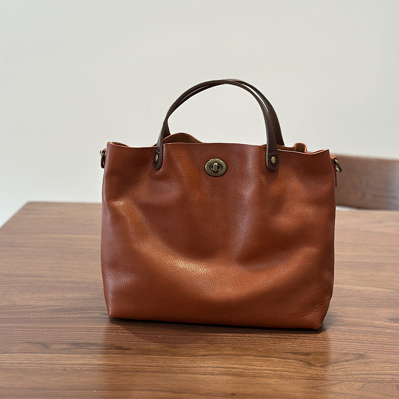 Women's Genuine Leather Handbag Shoulder Crossbody Bag