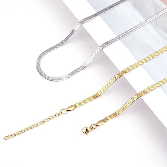 Simple Titanium Steel Blade Necklace For Men