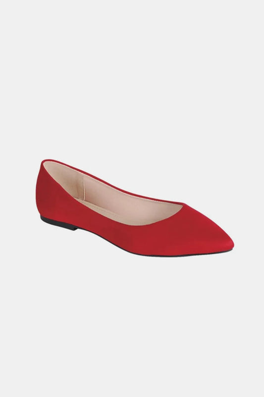 Mocasines planos sin cordones con puntera puntiaguda Forever Link