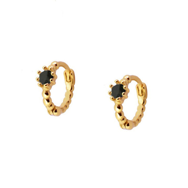 Diamond Studded Ear Buckle S925 Versatile