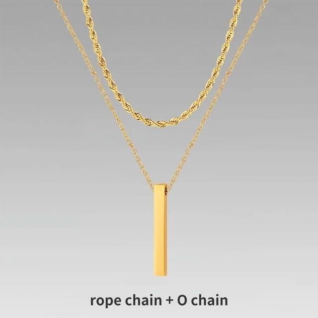 Men's Crystal Necklace