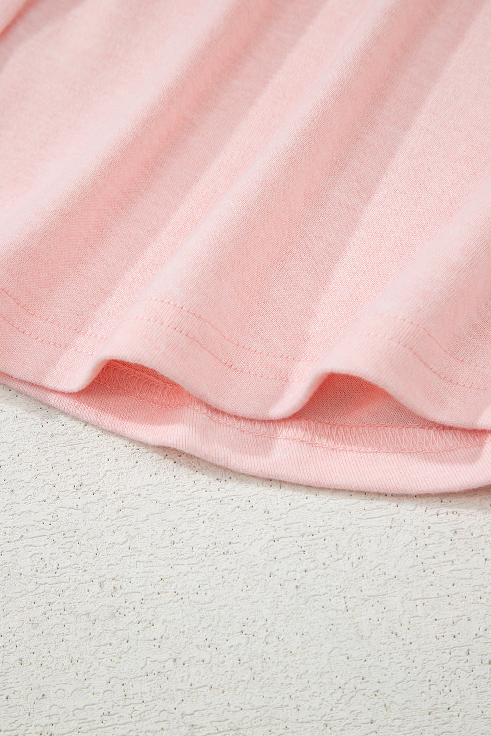 Conjunto de descanso de 3 piezas de top corto, pantalón corto y cárdigan en rosa claro