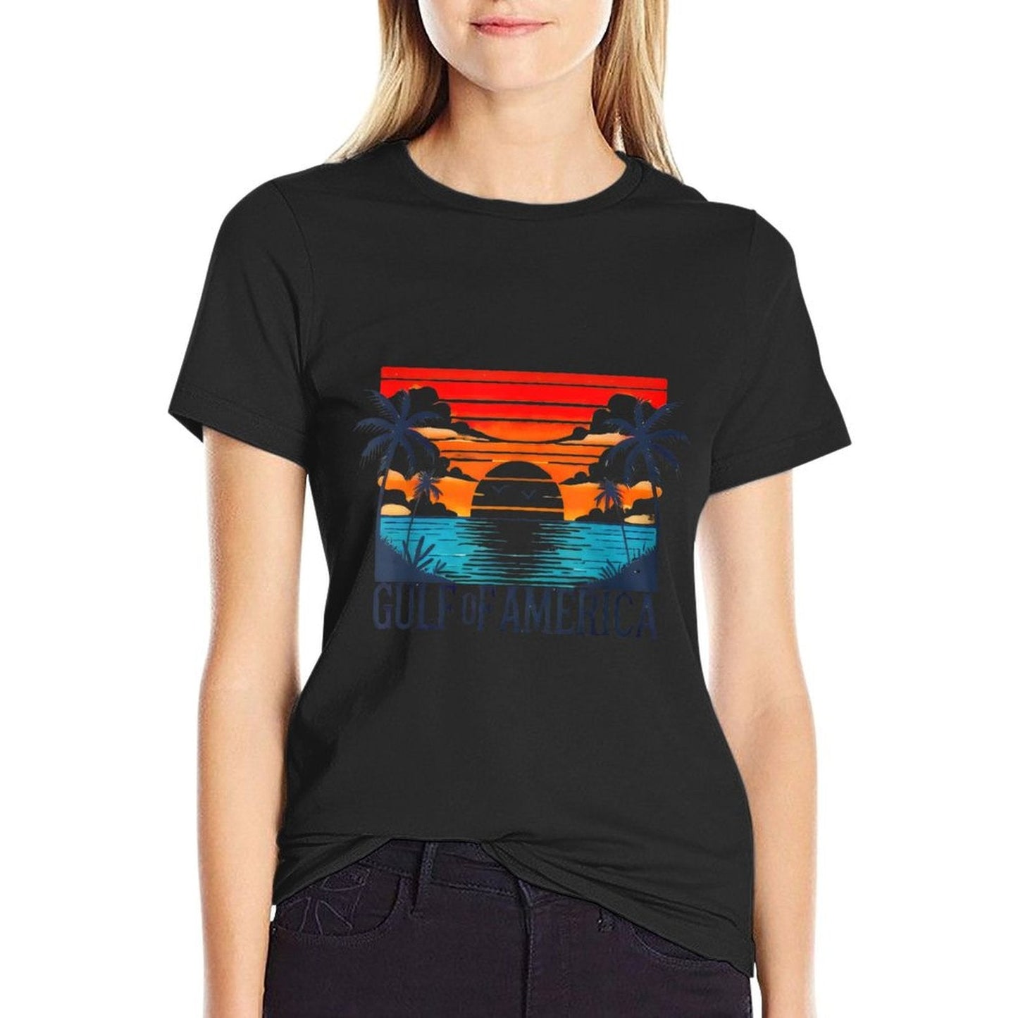 Gulf of USA America Odor-resistant T-Shirt