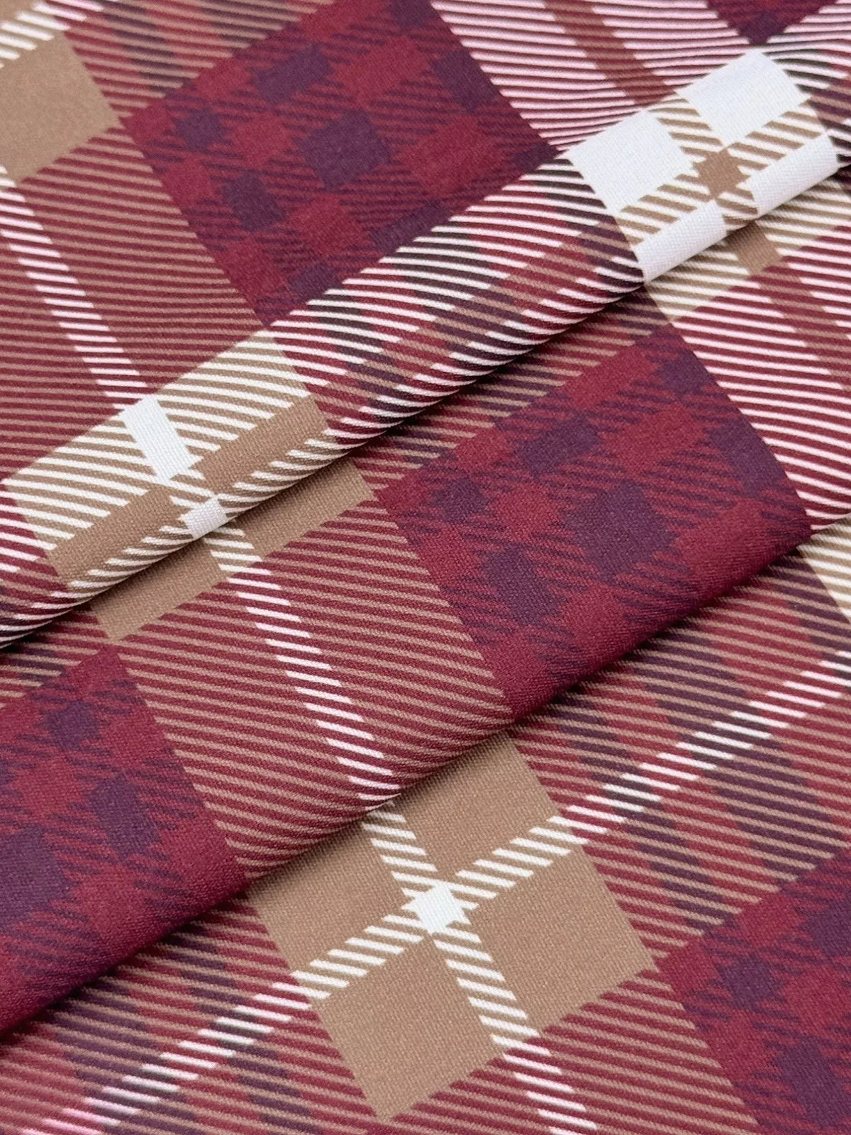 Plus Size Plaid Long Sleeve Mini Shirt Dress