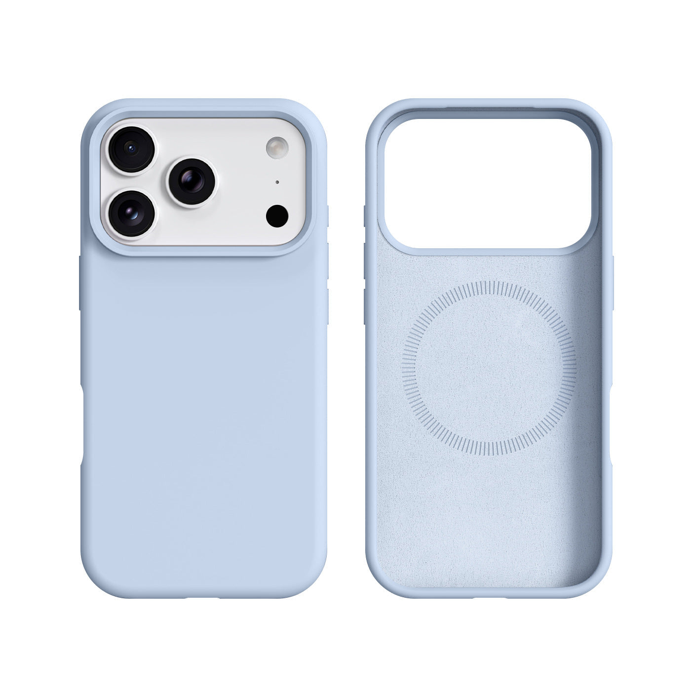 Liquid Silicone Phone Case With Built-in Magnetic Attachment