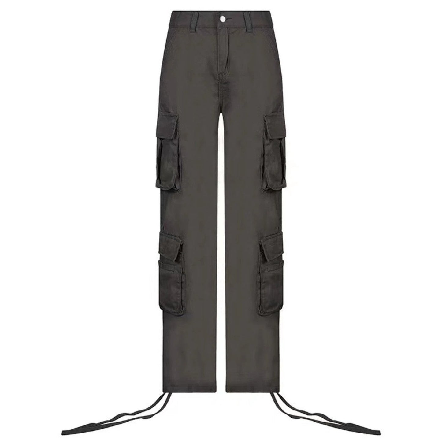 Trendy Workwear Denim Casual Pants For Women