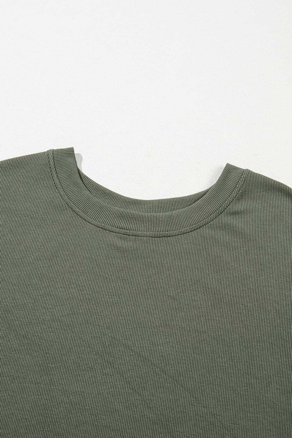 Sweaters Love Salve Mist Green Plus Size Women's Babydoll Top: Comfy & Fashionable