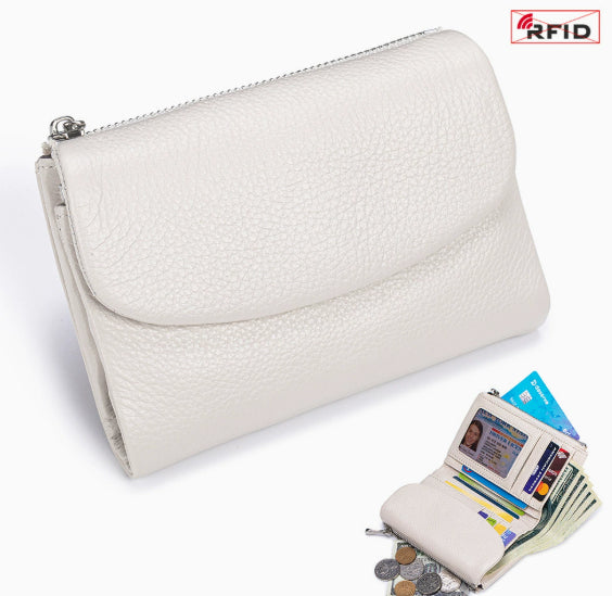 Women's Short Wallet with Soft Slouchy Shape