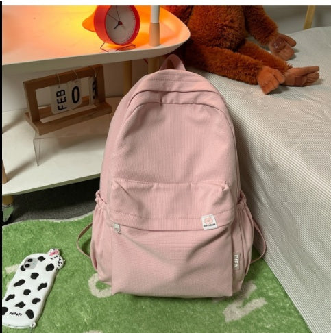 Unisex Candy-Colored Large-Capacity Travel Backpack Travel Bag