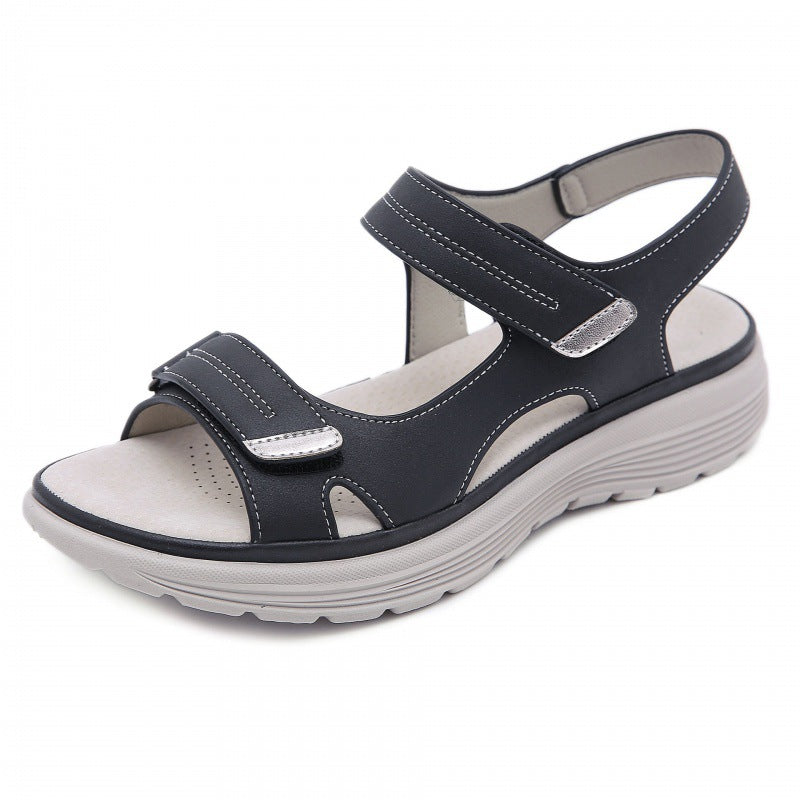 Women's Platform Velcro Sandals