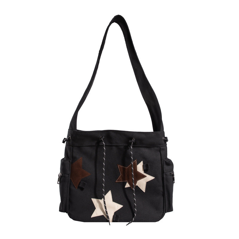 American Retro Large Capacity Messenger Bag