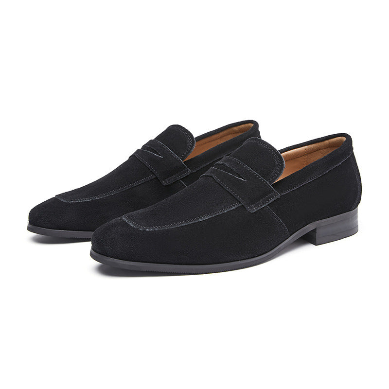 Men's Slip-on Japanese Style Suede Shoes