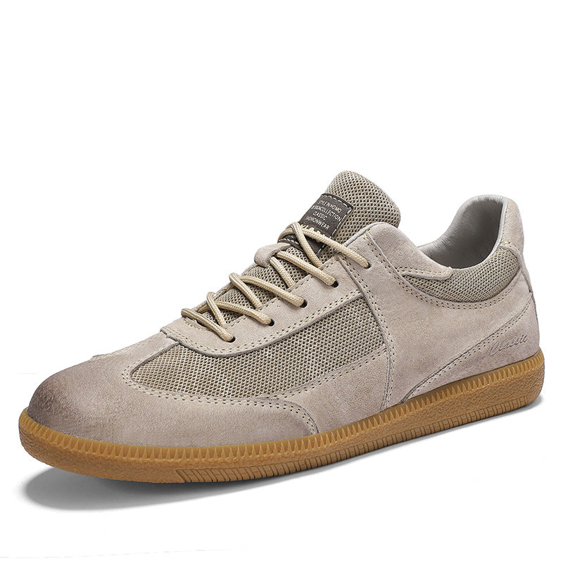 Top Layer Pigskin Leather Casual German Shoes