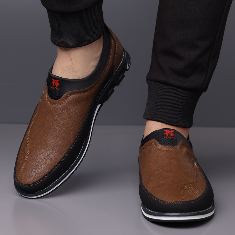 Men's Casual Slip-On Business Wedges