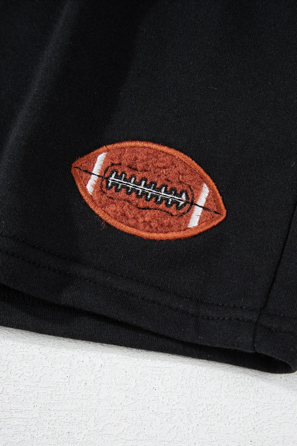 Conjunto de Top de Manga Larga con Cuello Redondo y Pantalones Cortos de Fútbol para el DÍA DEL PARTIDO
