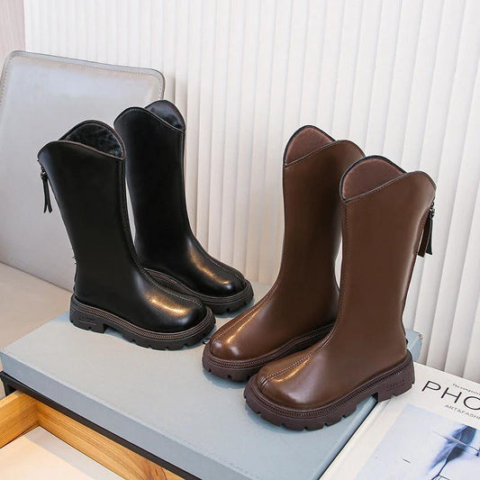 Zapatos de niña Botas de invierno para niños Zapatos de primavera y otoño para niños