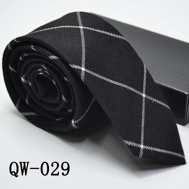 Men's Super Narrow Wool-like Elegant Tie