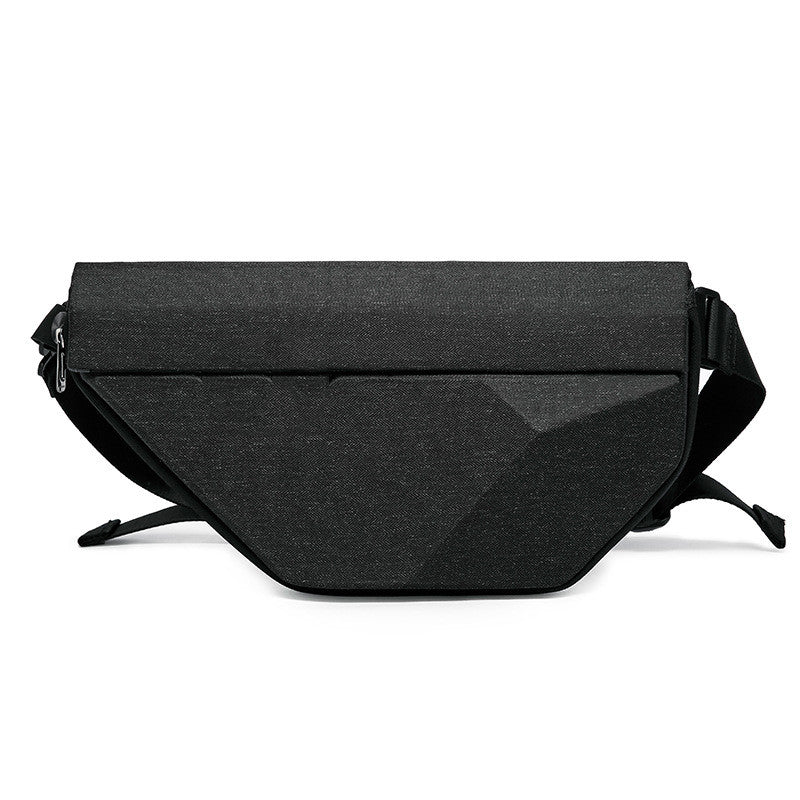 Men's Geometric Shoulder Bag