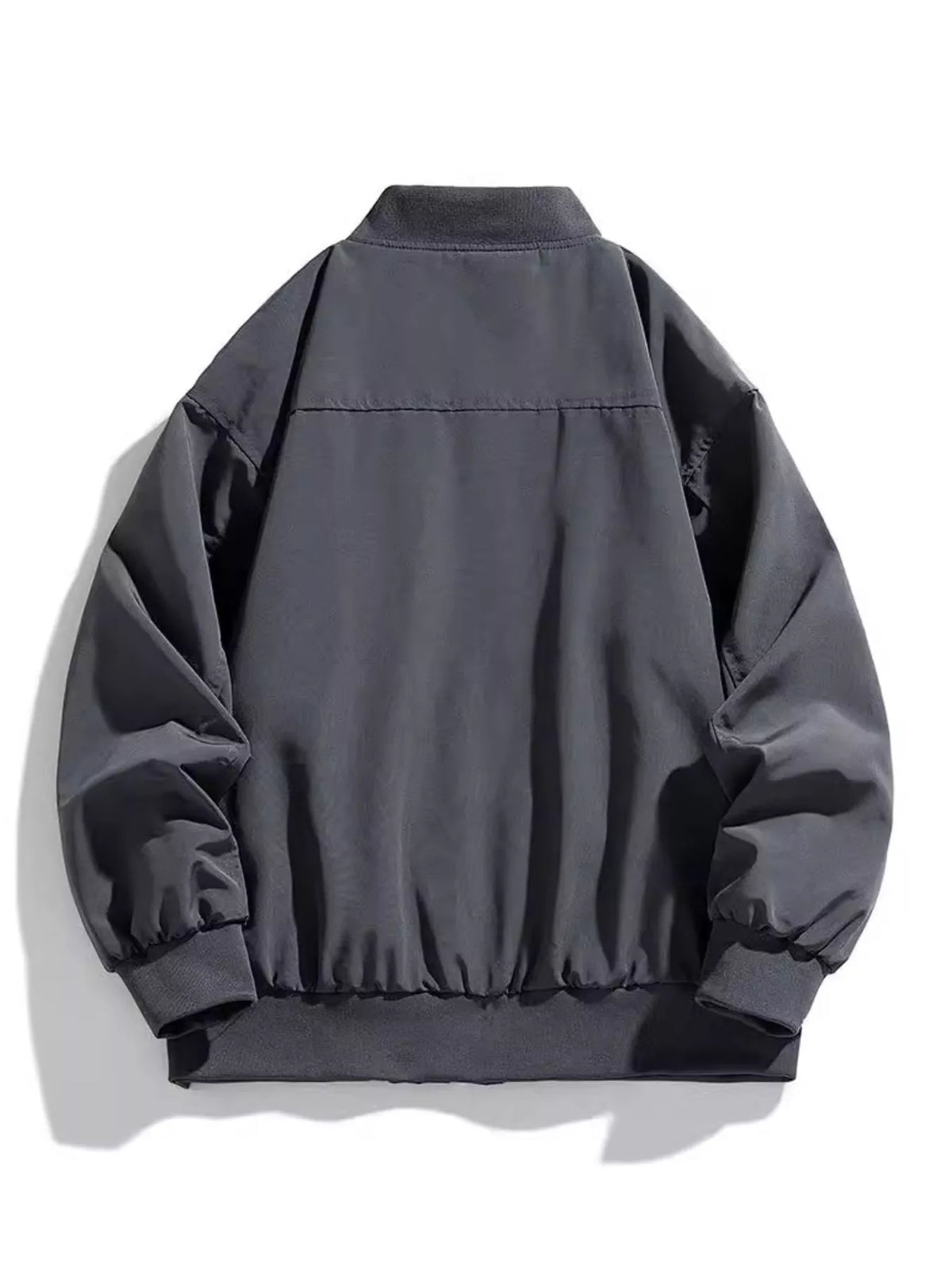 Men's Plus Size Casual Lightweight Bomber Jacket
