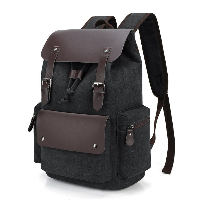 Drawstring Backpack Retro Canvas Personality