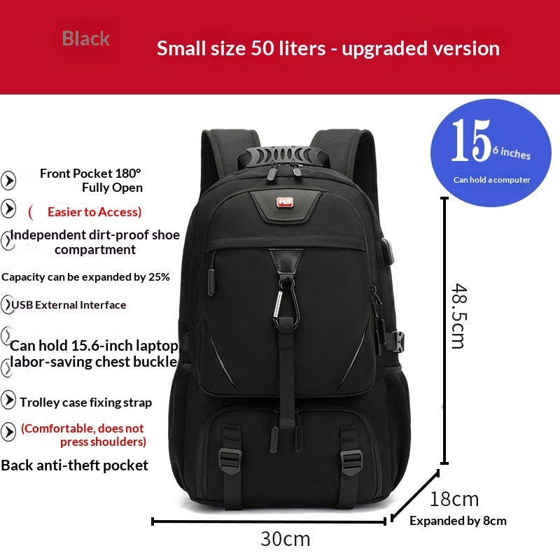 Outdoor Mountaineering Waterproof Extra Large Capacity Travel Luggage Backpack