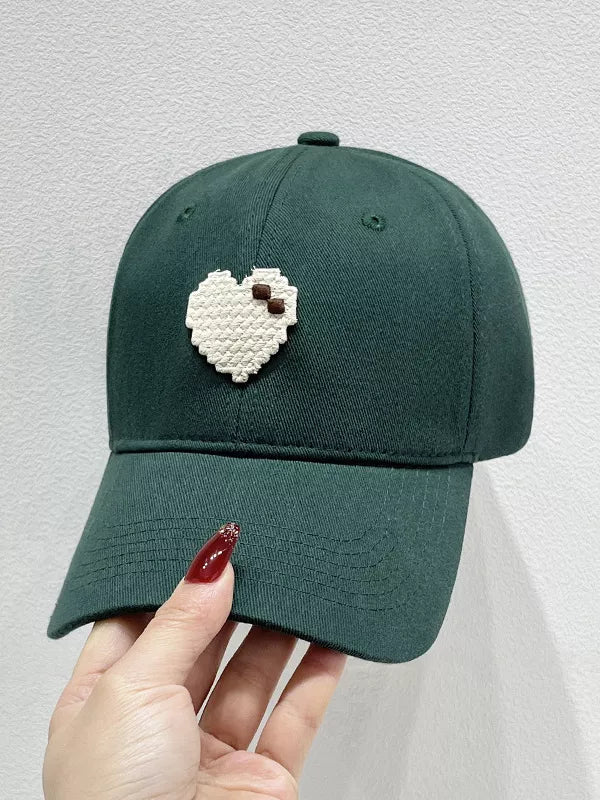 Heart Adjustable Baseball Cap