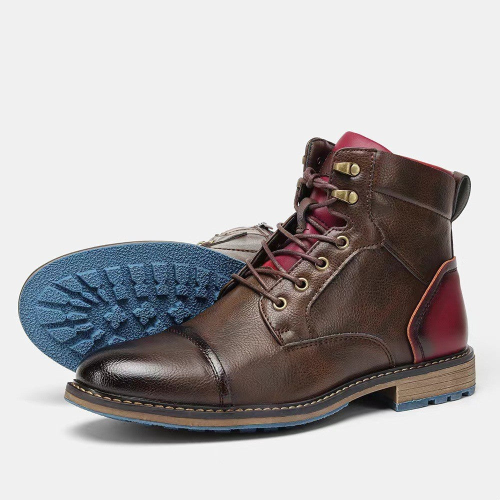 Men's High-Top Martin Boots