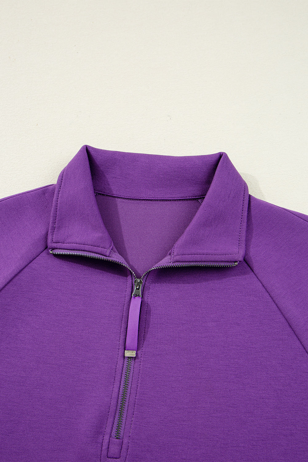 Conjunto de minifalda y sudadera deportiva rosa con media cremallera de 2 piezas