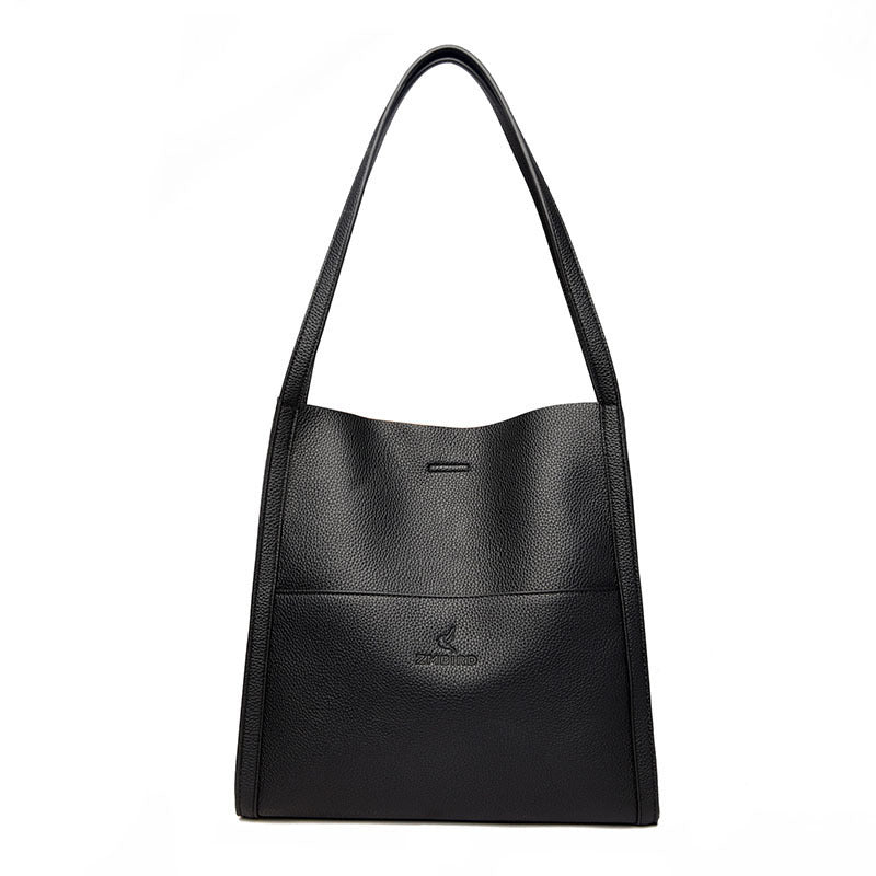 Women's Solid Color Large Capacity Crossbody Bag