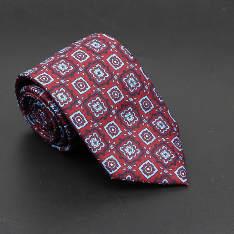 Men's Super Soft Bohemian Silk Ties