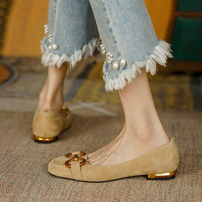 Women's Simple Low-Heel Flats
