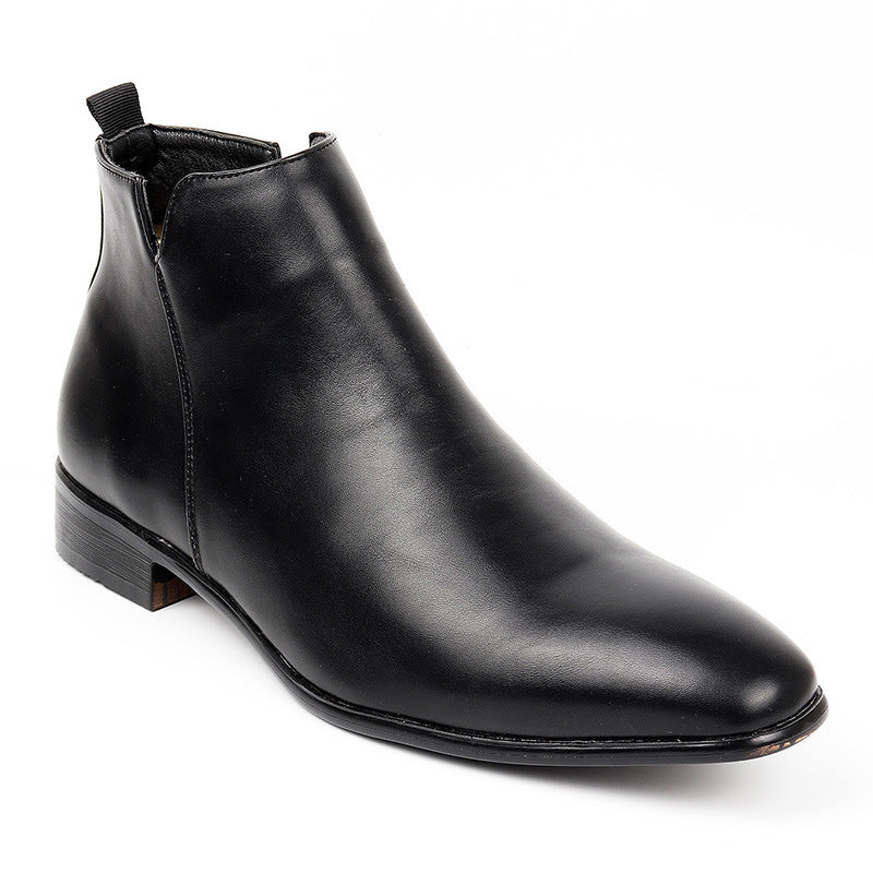 Men's Square-Toe Ankle Boots