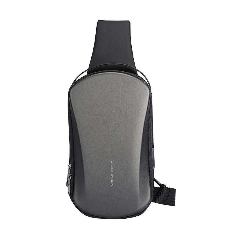 Men's Hard Shell Messenger Bag