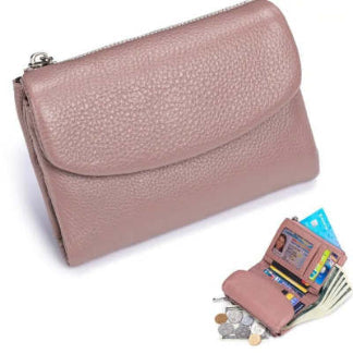 Women's Short Wallet with Soft Slouchy Shape
