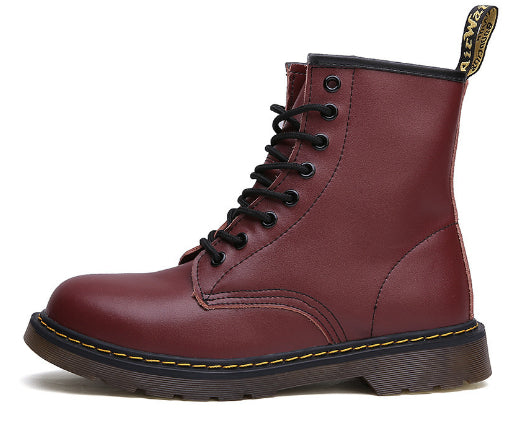 British Style Martin Boots Thick-soled Mid-tube