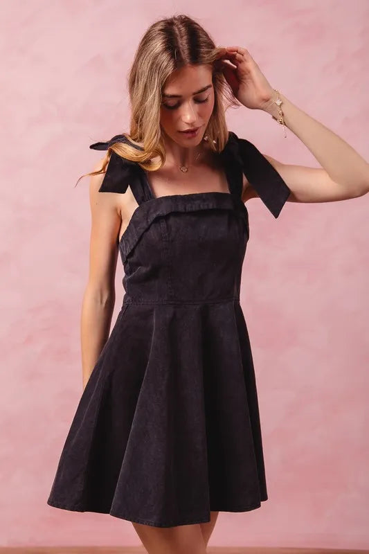 Vestido SO ME con vuelo lavado para día de partido