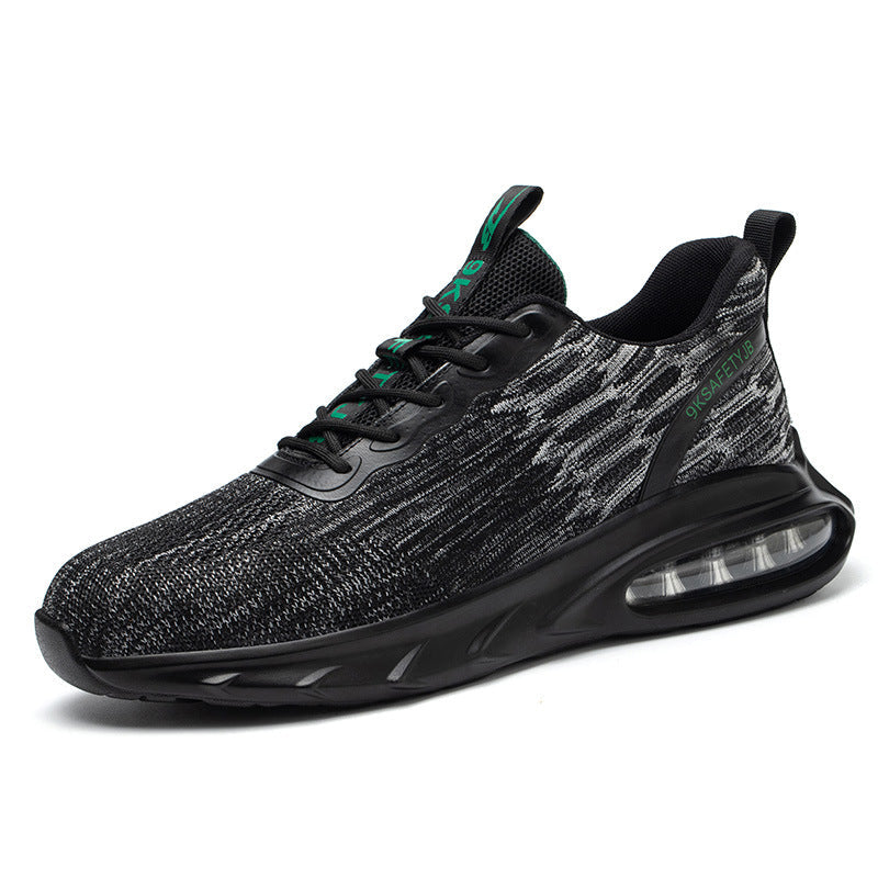 Flying Woven Mesh Lace-Up Shoes