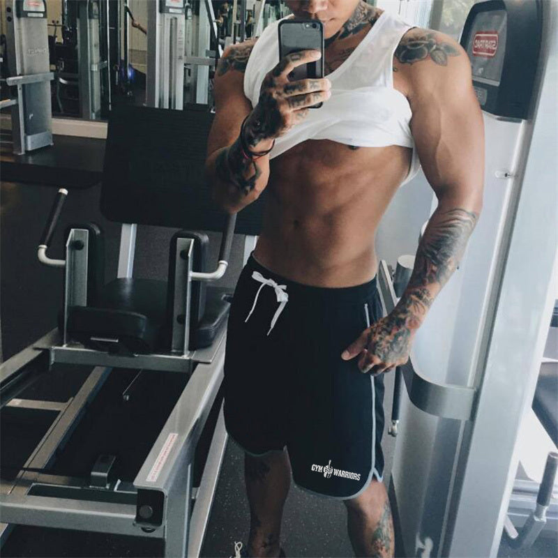 Pantalones Cortos de Malla de Secado Rápido para Fitness