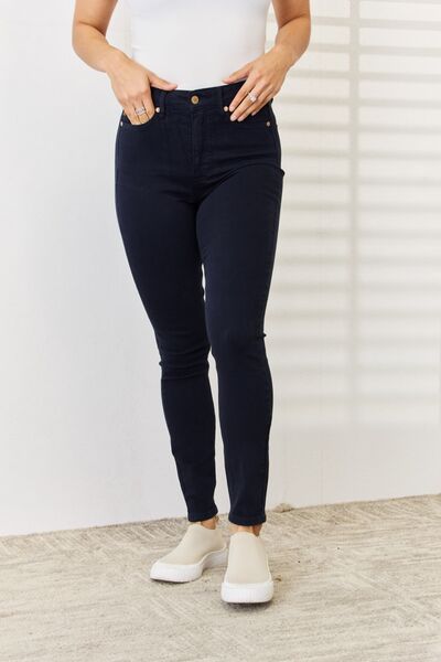 Judy Blue Full Size Garment Dyed Tummy Control Skinny Jeans up to 24W