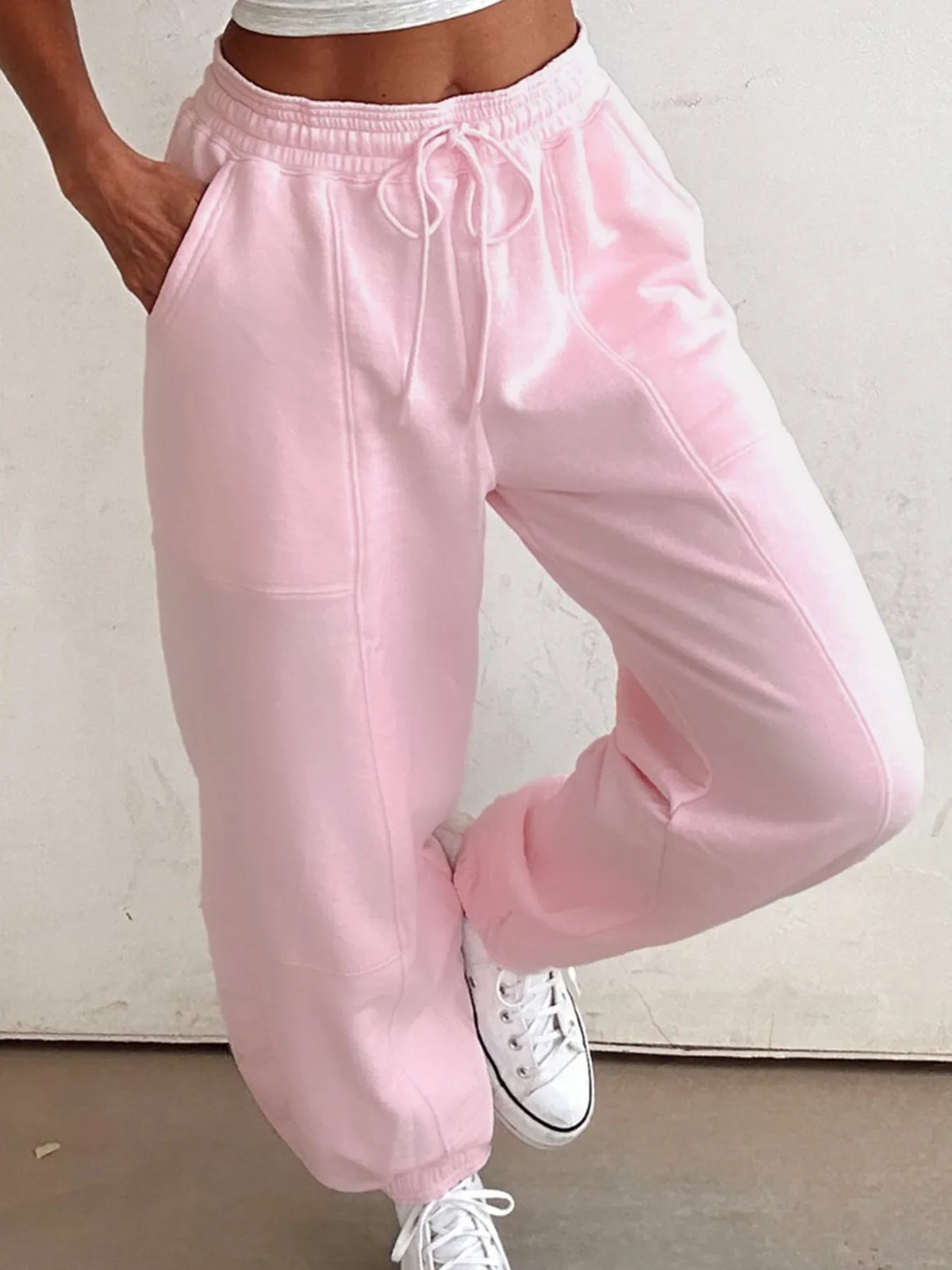 Casual Drawstring Sweatpants