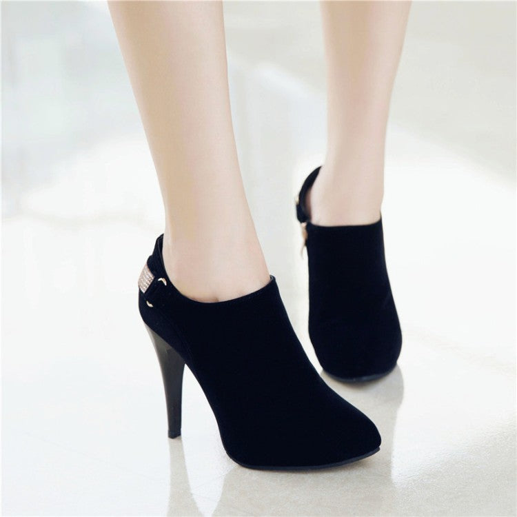 Women's High-Heeled Stiletto Platform Shoes