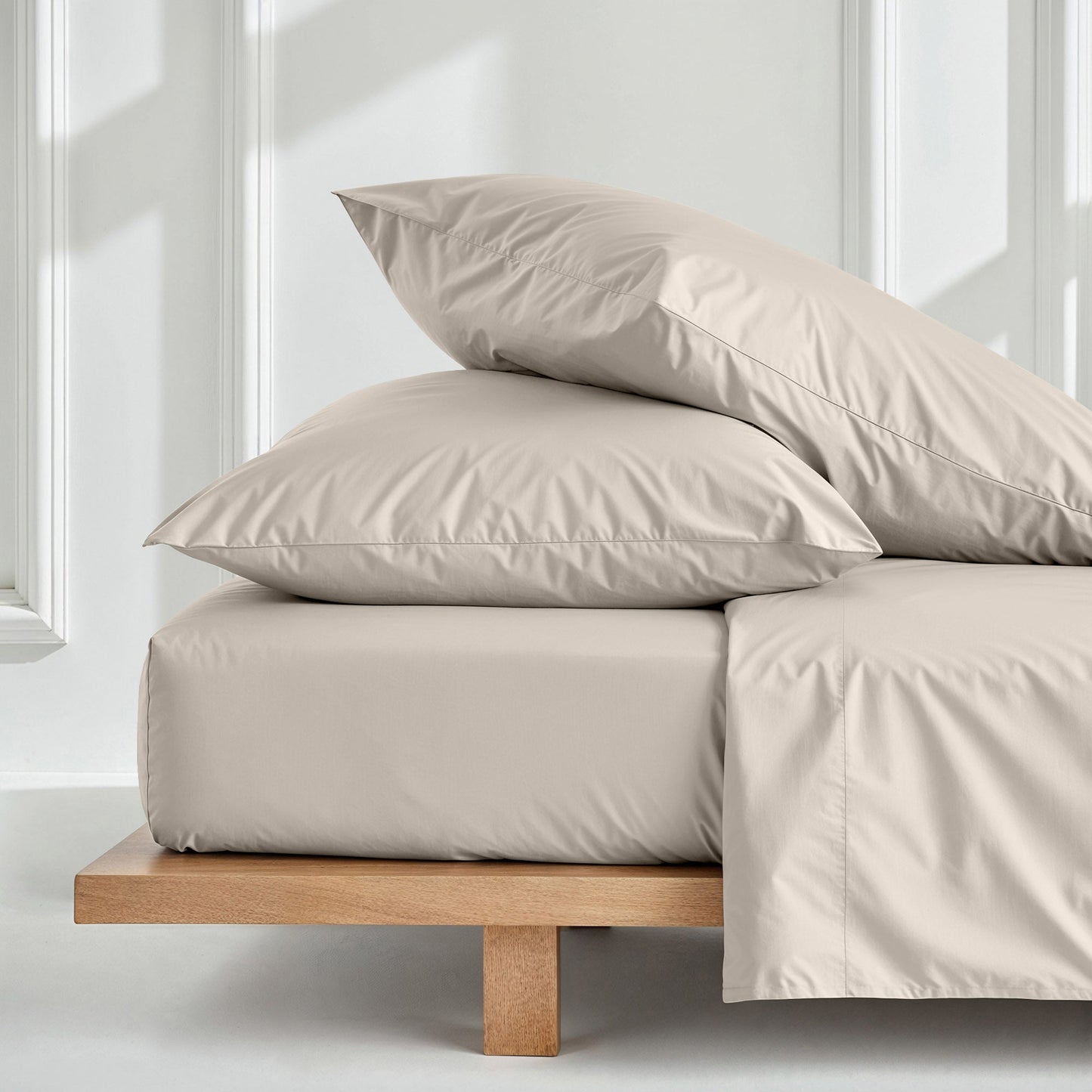 Juego de fundas de almohada de satén de lujo australiano