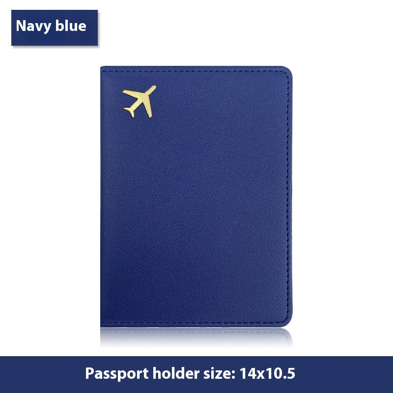 Multifunctional Id Bag Pu Leather Passport Cover