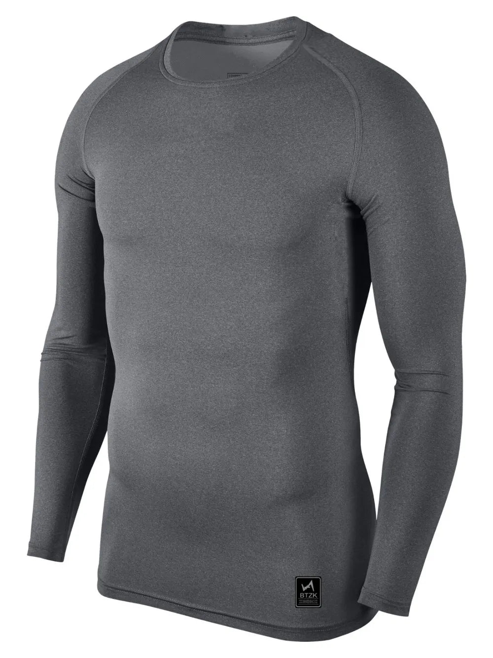 Camiseta transpirable de cuello redondo de talla grande para hombre