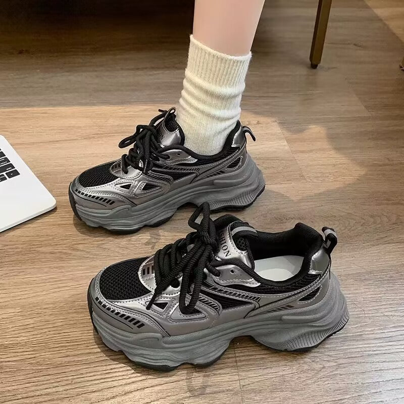 Platform Mesh Elevator Shoes