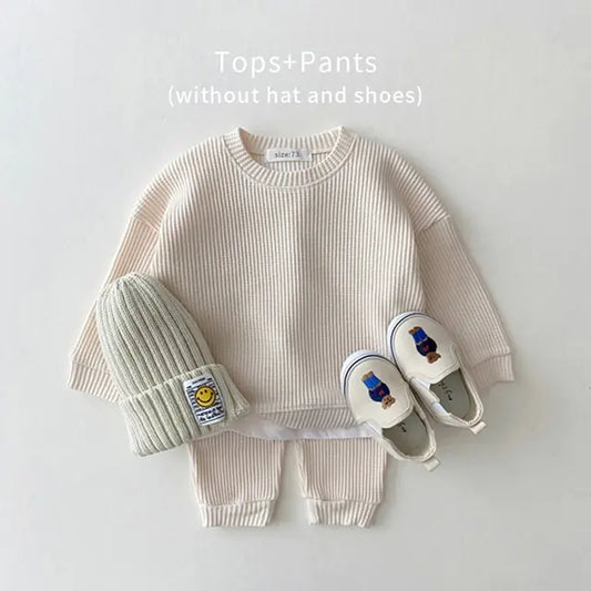 Baby Cotton Knitting Clothing Sets - # GIAA212310009