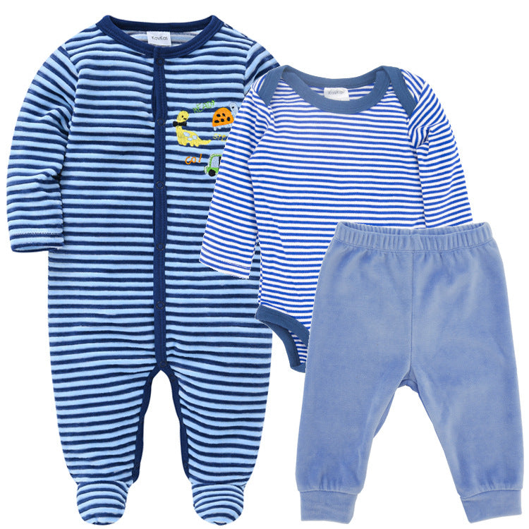 Baby Cotton Long Sleeve Bodysuit | For Newborns - # BAAA21110071