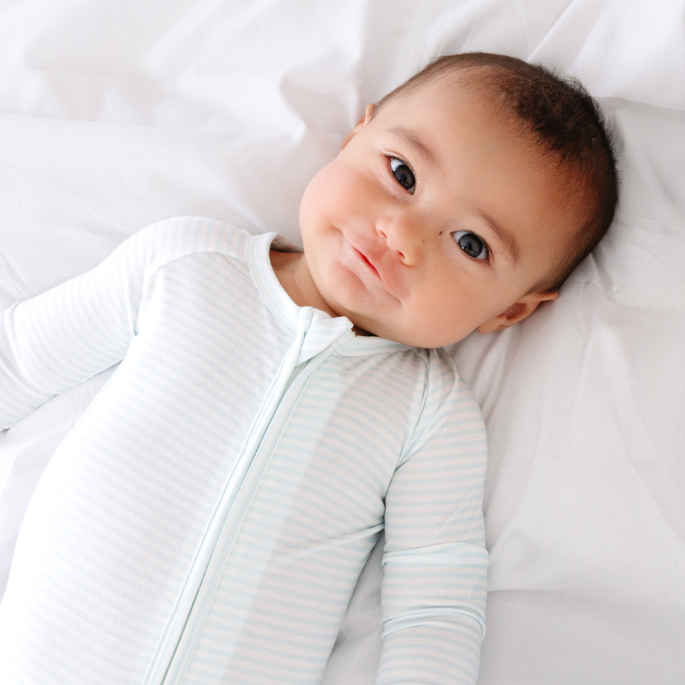 Cloud Stripe Bamboo Sleeper